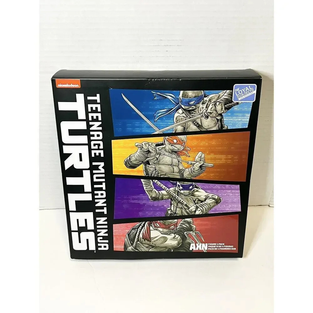 Teenage Mutant Ninja Turtles BST AXN TMNT Comic Black & White 4-Pack SDCC 2023